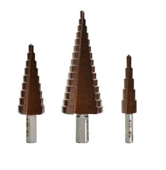 STEP DRILL (3PCS)