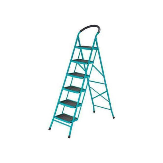 Steel ladder 6 steps (TOTAL)