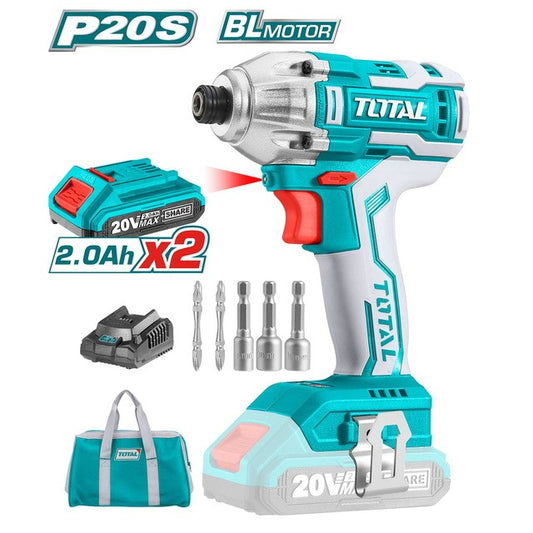 TOTAL TIRLI2002 Lithium-Ion impact driver Brushless 20V