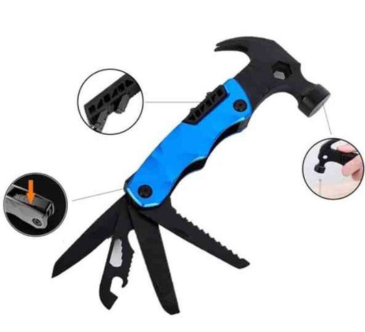 MULTI TOOL TRAVELER (HAMMER.LED LIGHT)