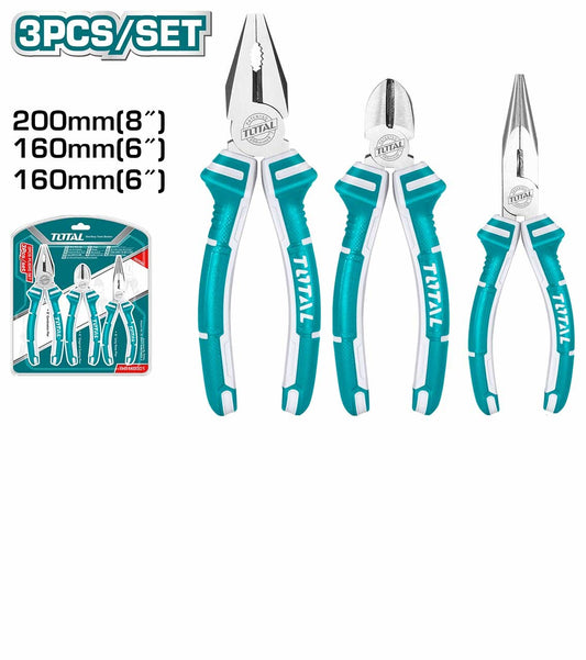 Total 3pcs Pliers set