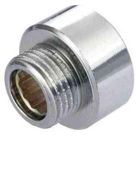 EXTENSION M/F THREADED 1cm(1/2") CHROME ITALY