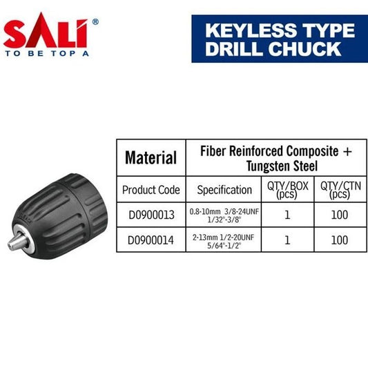 KEYLESS TYPE DRILL CHUCK(13mm) Automatic Sali