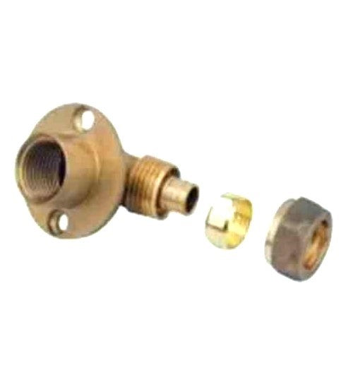 BRASS SANITARY ELBOW (16*1/2")ITALY