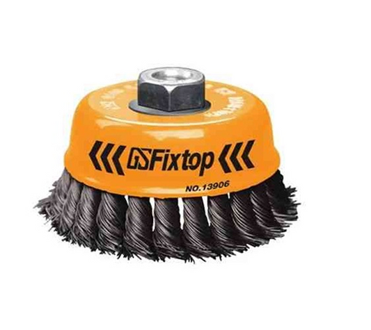 WIRE CUP BRUSH (4"/100mm) (13909)